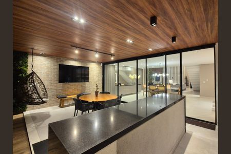 Casa de condomínio à venda com 300m², 4 quartos e 2 vagasVaranda gourmet