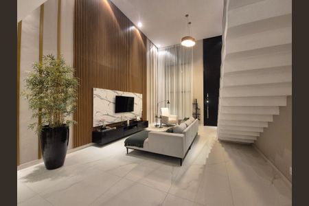 Casa de condomínio à venda com 300m², 4 quartos e 2 vagasSala