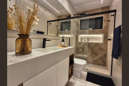 Casa de condomínio à venda com 300m², 4 quartos e 2 vagasBanheiro da Suíte 1