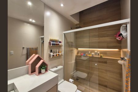 Casa de condomínio à venda com 300m², 4 quartos e 2 vagasBanheiro da Suíte 4