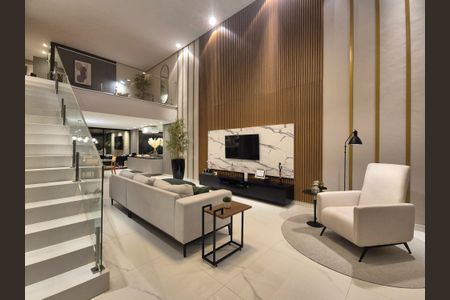 Casa de condomínio à venda com 300m², 4 quartos e 2 vagasSala