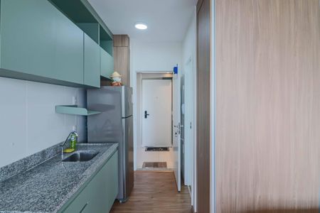Studio à venda com 24m², 1 quarto e 1 vagaStudio - Quarto e Cozinha