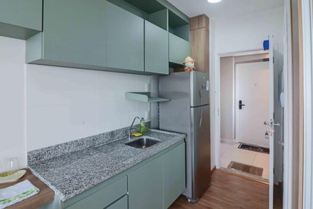 Studio à venda com 24m², 1 quarto e 1 vagaStudio - Quarto e Cozinha