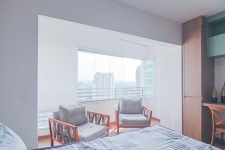 Studio à venda com 24m², 1 quarto e 1 vagaStudio - Quarto e Cozinha