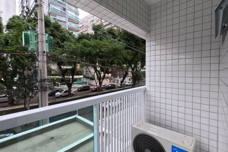 Studio para alugar com 30m², 1 quarto e sem vagaVaranda do Quarto 1