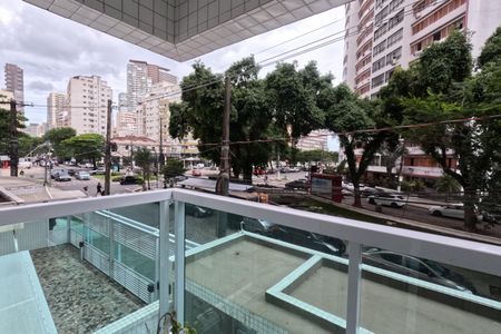 Studio para alugar com 30m², 1 quarto e sem vagaVaranda do Quarto 1