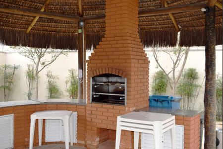 Apartamento à venda com 42m², 1 quarto e 1 vagaChurrasqueira