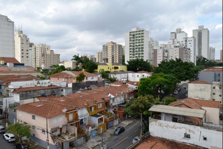 Vista da varanda de apartamento à venda com 1 quarto, 42m² em Pompeia, São Paulo