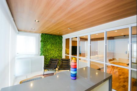 Varanda da Sala de apartamento à venda com 3 quartos, 122m² em Jardim Flor da Montanha, Guarulhos