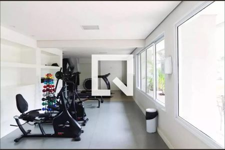 Studio para alugar com 35m², 1 quarto e 1 vaga Studio para alugar com 35m², 1 quarto e 1 vagaAcademia