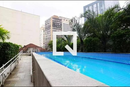 Studio para alugar com 35m², 1 quarto e 1 vaga Studio para alugar com 35m², 1 quarto e 1 vagaÁrea comum - Piscina