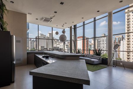 Studio para alugar com 23m², 1 quarto e sem vagaÁrea comum - Salão de festas