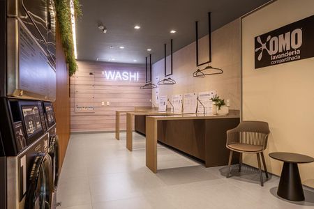 Studio para alugar com 23m², 1 quarto e sem vagaÁrea comum - Lavanderia