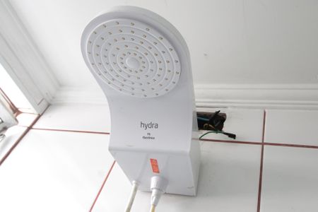 Apartamento à venda com 40m², 2 quartos e 1 vagaDetalhe do banheiro