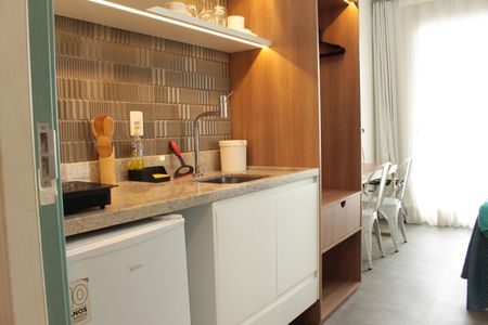 Studio para alugar com 33m², 1 quarto e sem vagaCozinha