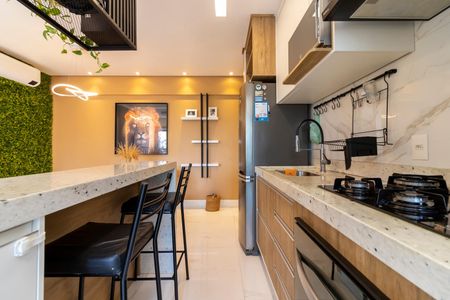 Apartamento à venda com 69m², 2 quartos e 2 vagas Apartamento à venda com 69m², 2 quartos e 2 vagasCozinha