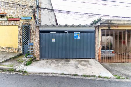 Casa para alugar com 35m², 1 quarto e sem vagaFachada + Plaquinha