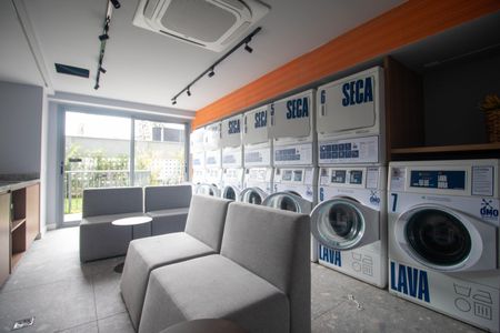 Apartamento para alugar com 24m², 1 quarto e sem vagaLavanderia