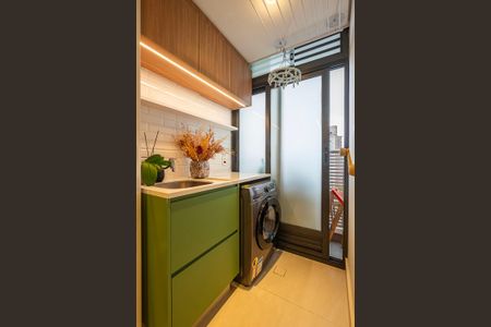 Apartamento para alugar com 98m², 2 quartos e 1 vagaCozinha e Área de Serviço