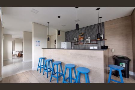 Apartamento para alugar com 42m², 2 quartos e 1 vagaÁrea comum - Salão de festas