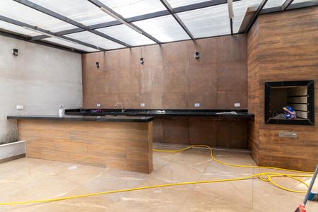 Apartamento à venda com 28m², 1 quarto e sem vaga Apartamento à venda com 28m², 1 quarto e sem vagaÁrea comum - Churrasqueira