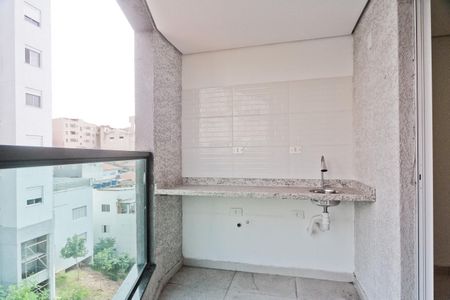 Studio à venda com 26m², 1 quarto e sem vagaVaranda