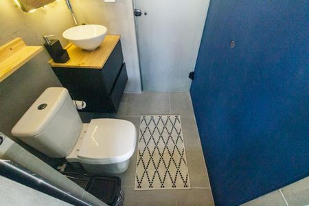 Studio para alugar com 37m², 1 quarto e sem vaga Studio para alugar com 37m², 1 quarto e sem vagaBanheiro