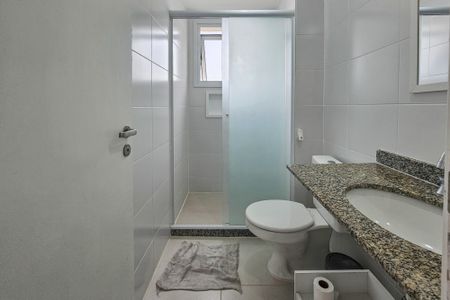 Apartamento para alugar com 130m², 3 quartos e 2 vagasBanheiro da Suíte 1
