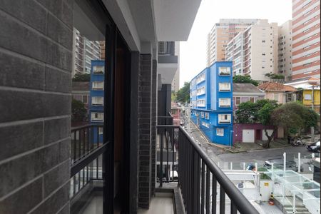 Apartamento à venda com 28m², 1 quarto e sem vagaVaranda