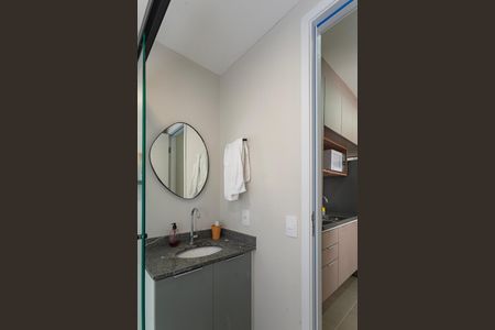 Apartamento à venda com 28m², 1 quarto e sem vagaBanheiro Social