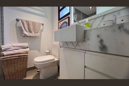 Apartamento à venda com 43m², 1 quarto e 1 vaga Apartamento à venda com 43m², 1 quarto e 1 vagaBanheiro da Suíte
