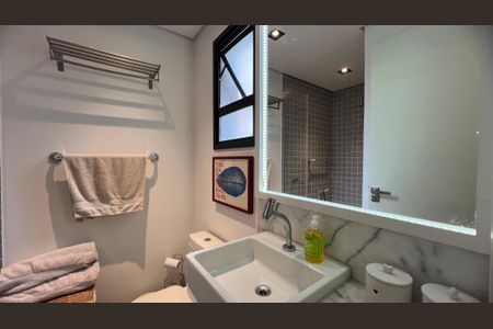 Apartamento à venda com 43m², 1 quarto e 1 vaga Apartamento à venda com 43m², 1 quarto e 1 vagaBanheiro da Suíte