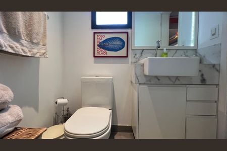 Apartamento à venda com 43m², 1 quarto e 1 vaga Apartamento à venda com 43m², 1 quarto e 1 vagaBanheiro da Suíte