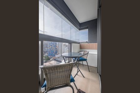 Apartamento para alugar com 19m², 1 quarto e 1 vagaStudio - Varanda