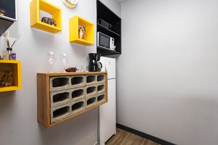 Studio para alugar com 30m², 1 quarto e sem vagaCozinha