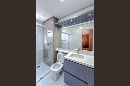 Apartamento à venda com 112m², 3 quartos e 2 vagasBanheiro da Suíte