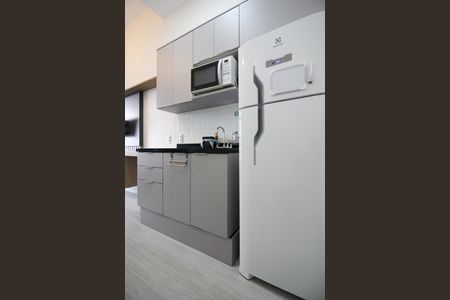 Studio para alugar com 25m², 1 quarto e sem vagaCozinha