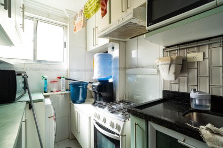 Cozinha de apartamento à venda com 2 quartos, 57m² em Bela Vista, São Paulo