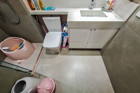 Apartamento à venda com 104m², 2 quartos e 2 vagasBanheiro da Suíte 1