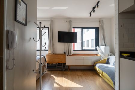 Studio para alugar com 26m², 1 quarto e sem vagaSala/Quarto
