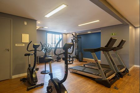 Studio para alugar com 26m², 1 quarto e sem vagaÁrea comum - Academia