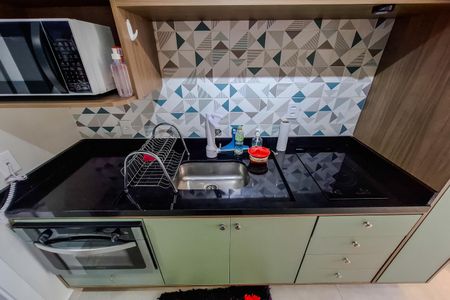 Studio à venda com 27m², 1 quarto e sem vagaCozinha