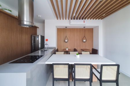 Studio à venda com 27m², 1 quarto e sem vagaÁrea gourmet