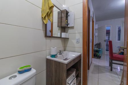 Casa de condomínio à venda com 43m², 2 quartos e 1 vagaBanheiro