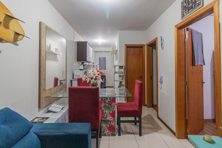 Casa de condomínio à venda com 43m², 2 quartos e 1 vagaSala