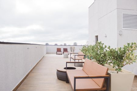 Apartamento para alugar com 40m², 2 quartos e sem vaga Apartamento para alugar com 40m², 2 quartos e sem vagaTerraço