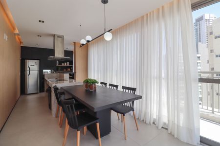 Studio para alugar com 26m², 1 quarto e sem vagaÁrea gourmet