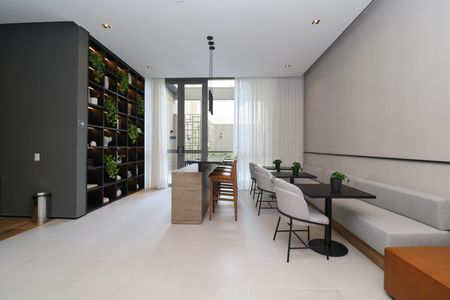 Studio para alugar com 26m², 1 quarto e sem vagaÁrea comum - Salão de festas