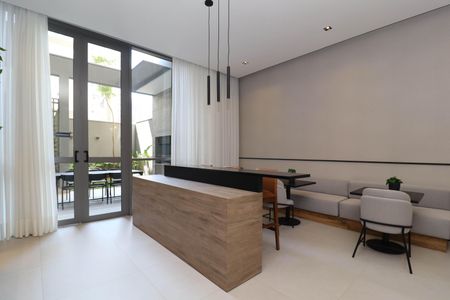 Studio para alugar com 26m², 1 quarto e sem vagaÁrea comum - Salão de festas