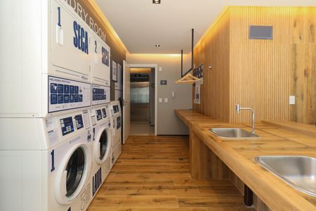 Studio para alugar com 26m², 1 quarto e sem vagaLavanderia